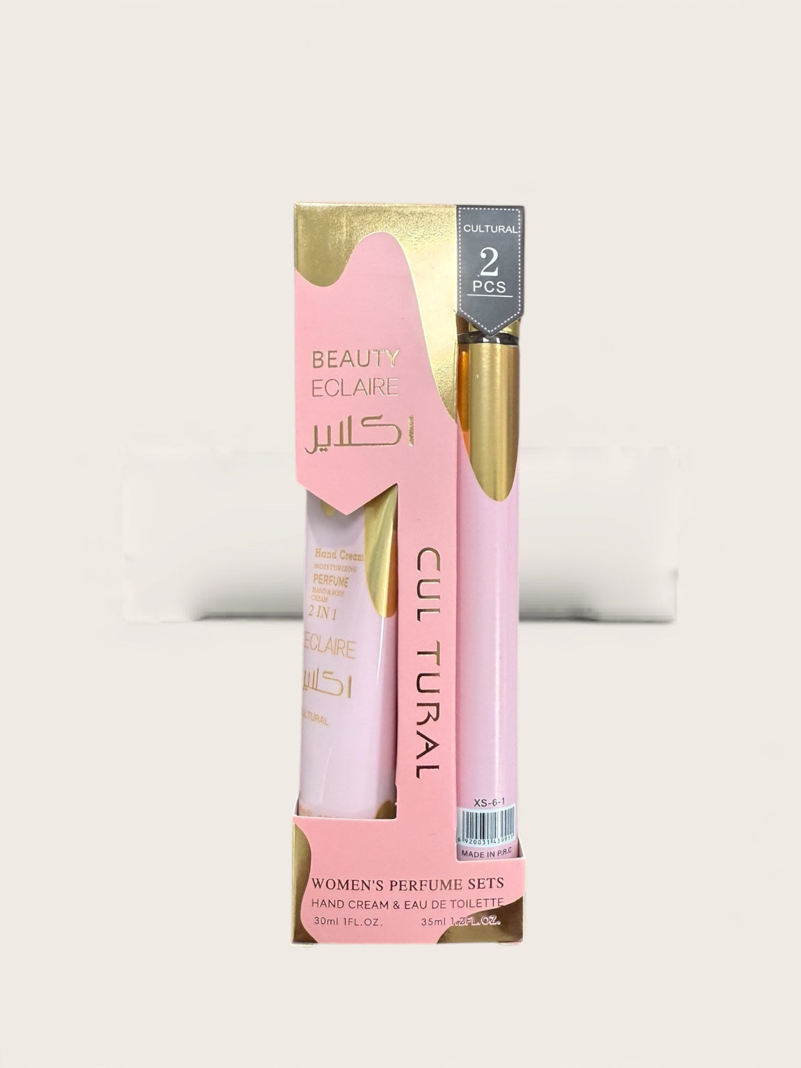 CULTURAL „Beauty Eclaire“ parfumuotas rinkinys – rankų kremas + EDT NR10