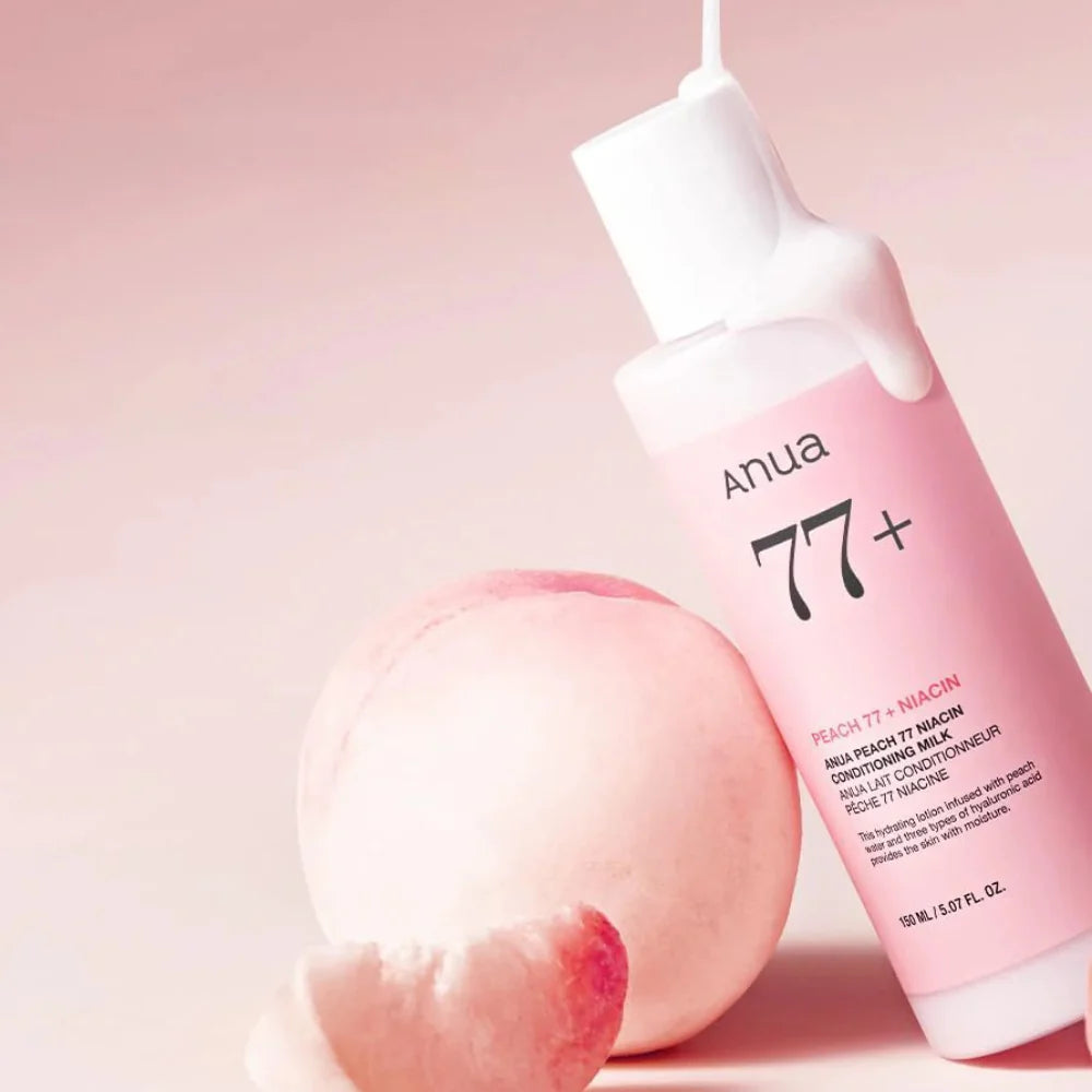 Anua Peach 77 Niacin Conditioning Milk - drėkinamasis veido pienelis