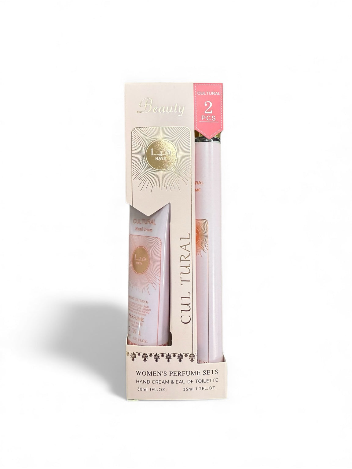 CULTURAL „Beauty Haya“ parfumuotas rinkinys – rankų kremas + EDT NR9