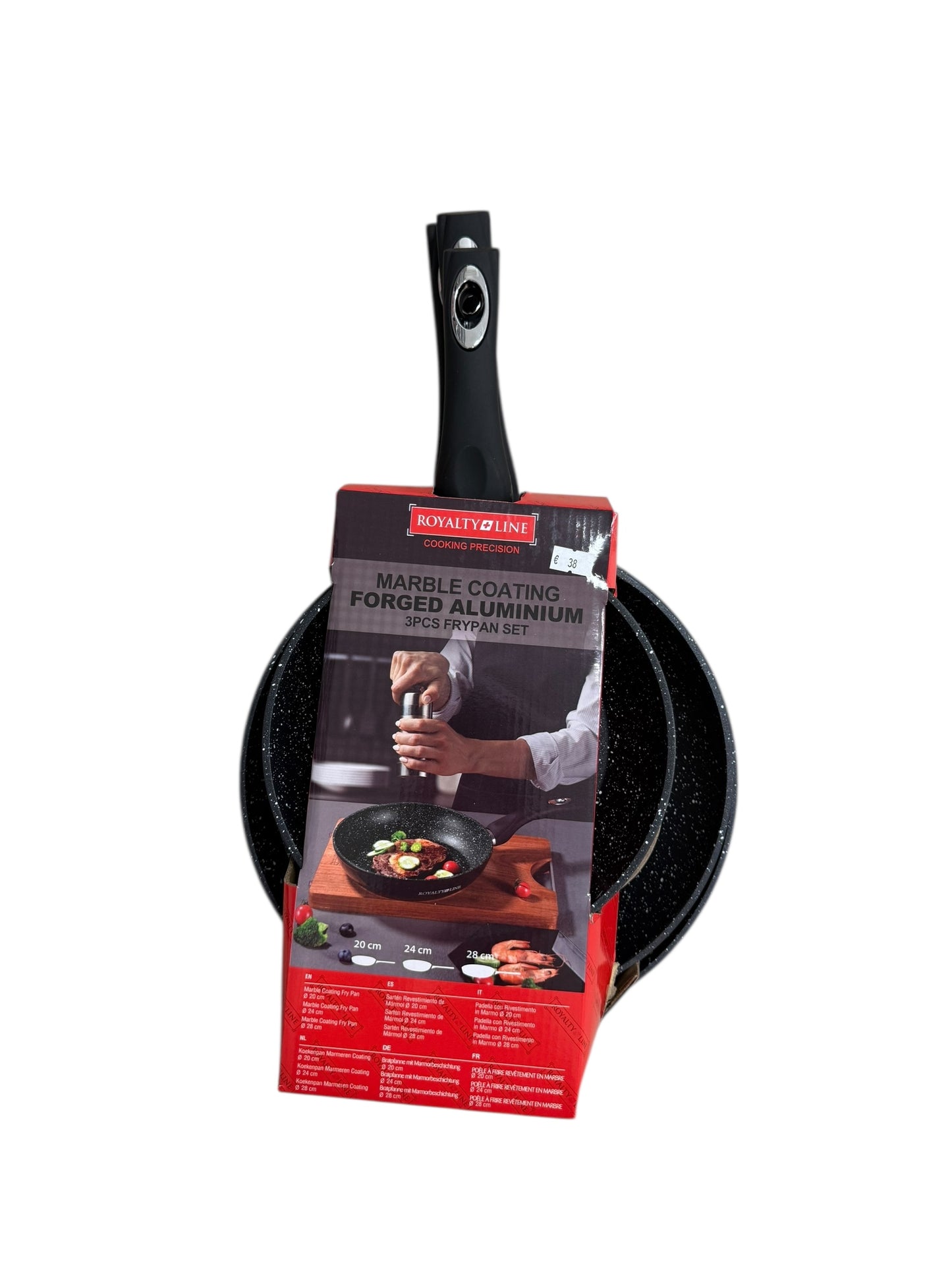 3 keptuvių rinkinys