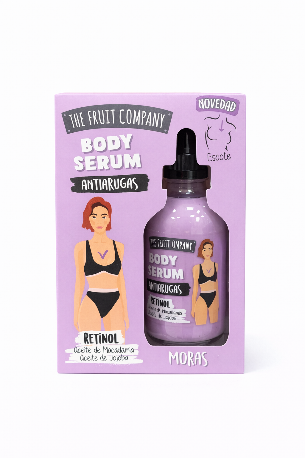 The Fruit Company Body Serum Antiarrugas – Moras (Retinol)