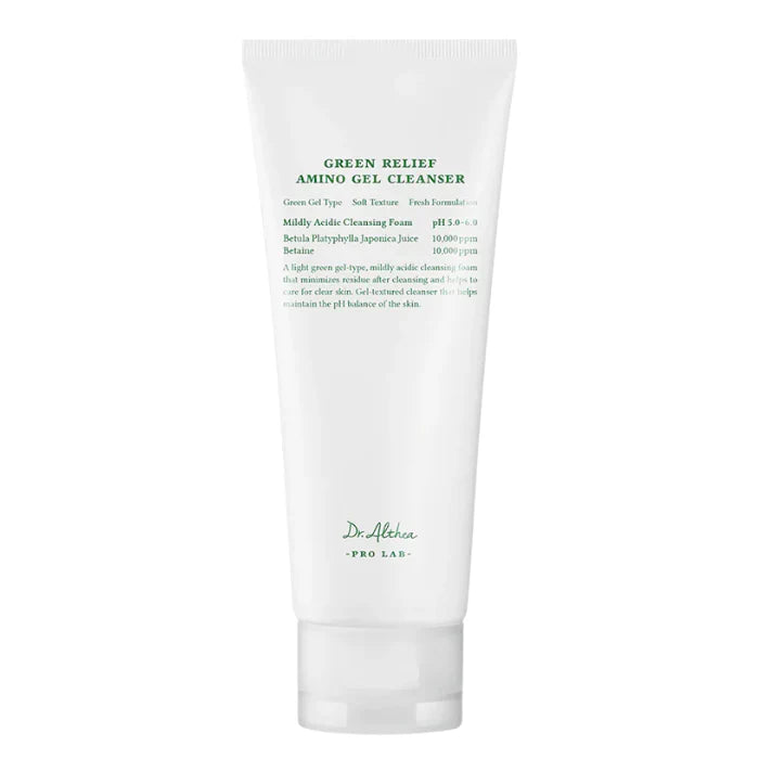 Dr. Althea Green Relief Amino Gel Cleanser - gelinis veido prausiklis