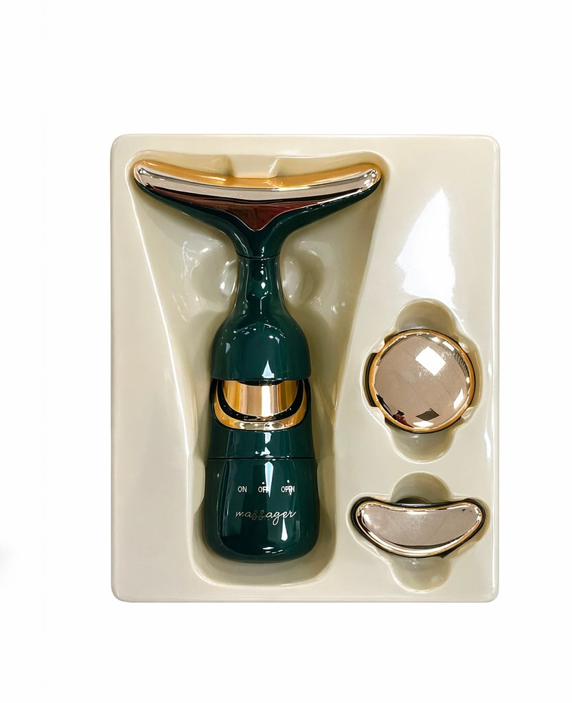 Veido ir kaklo masažuoklis su vibracija