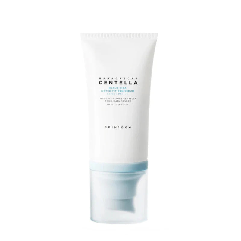 SKIN1004 Madagascar Centella Hyalu-Cica Water-fit Sun Serum - apsauginis veido serumas nuo saulės