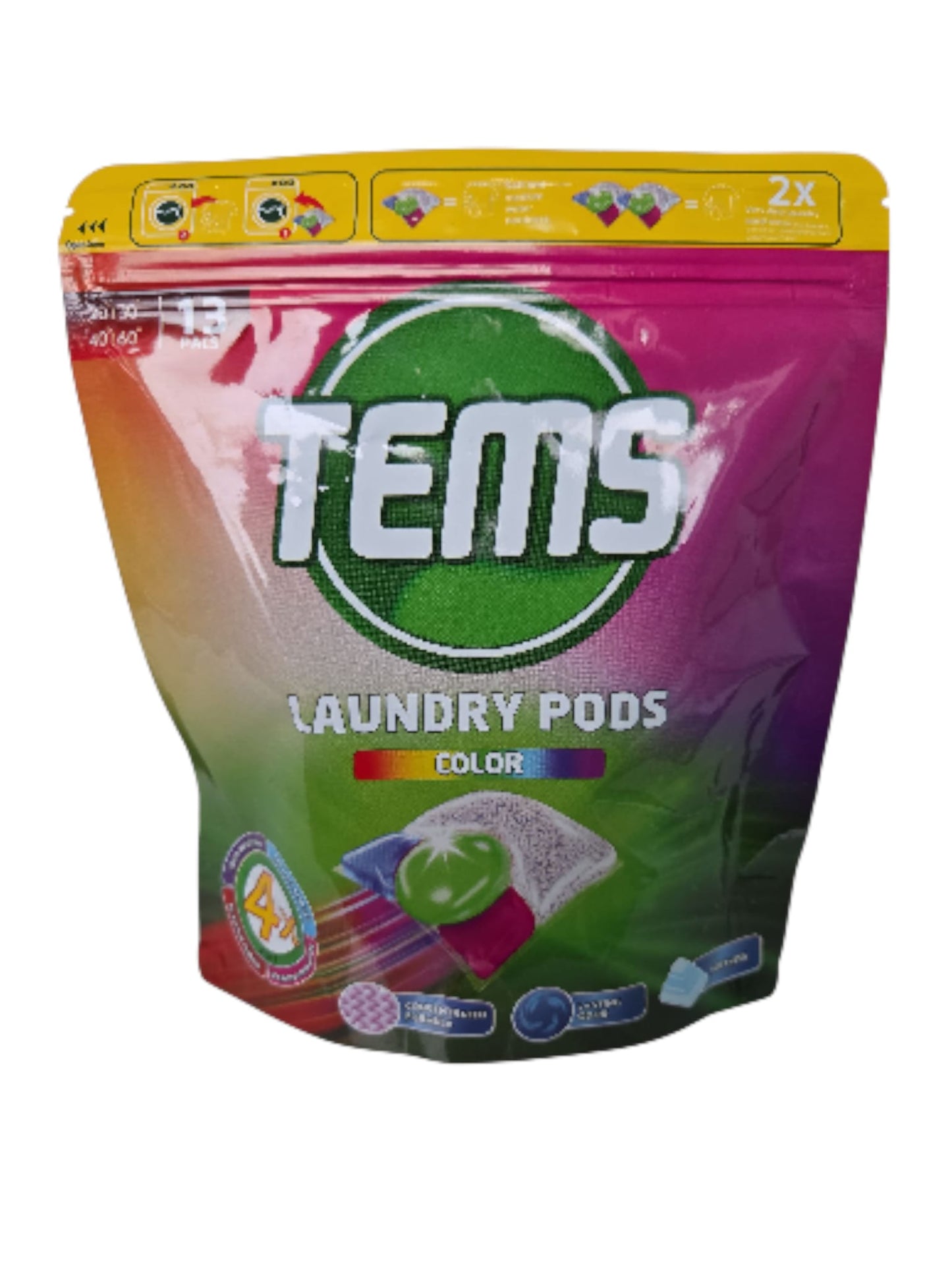 TEMS skalbimo kapsulės COLOR – 13 vnt.