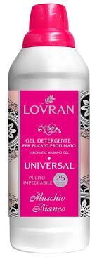 LOVRAN skalbimo gelis UNIVERSAL – Muschio Bianco – 25 skalbimų