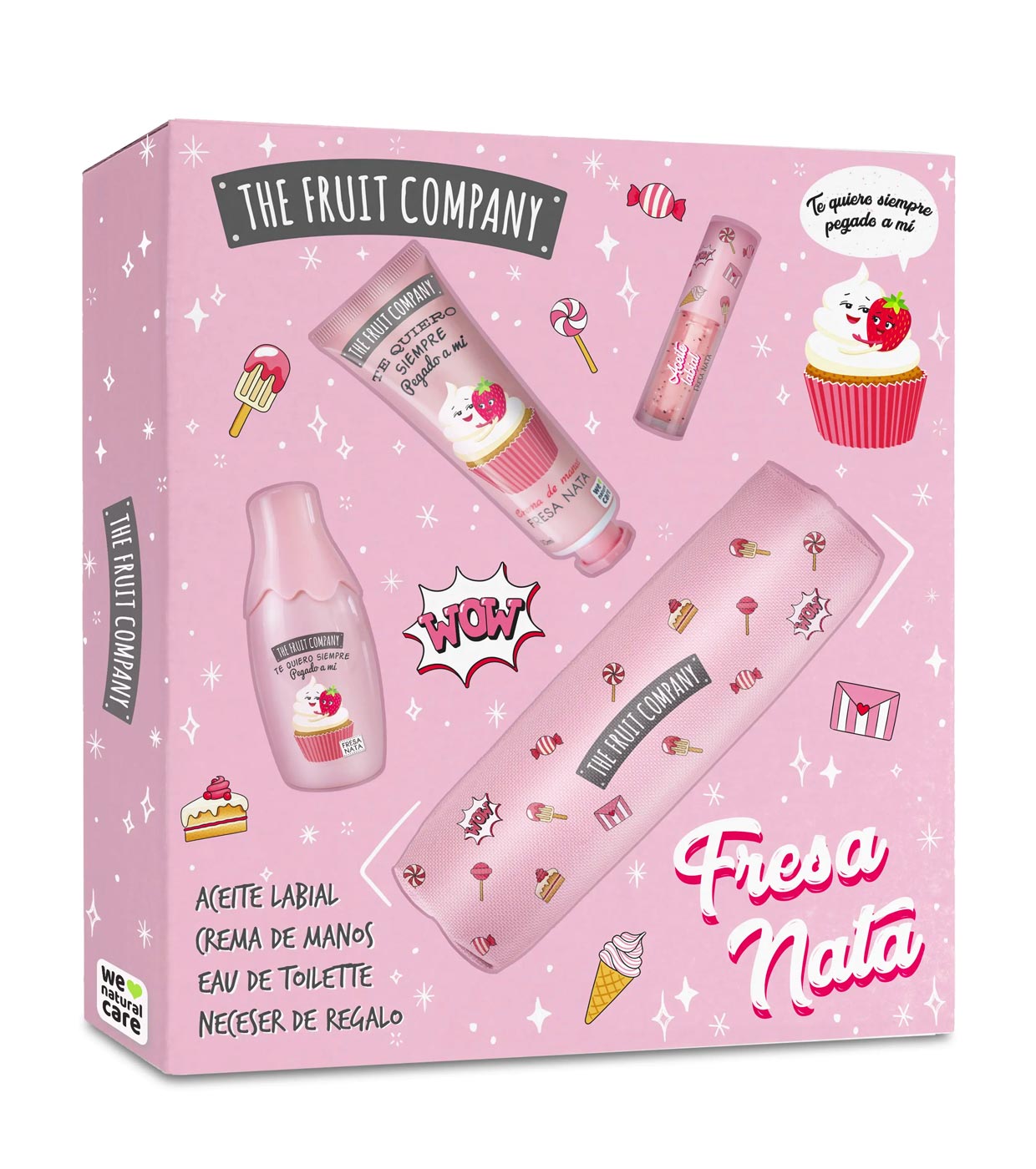 🍓 The Fruit Company – „Fresa Nata“ dovanų rinkinys