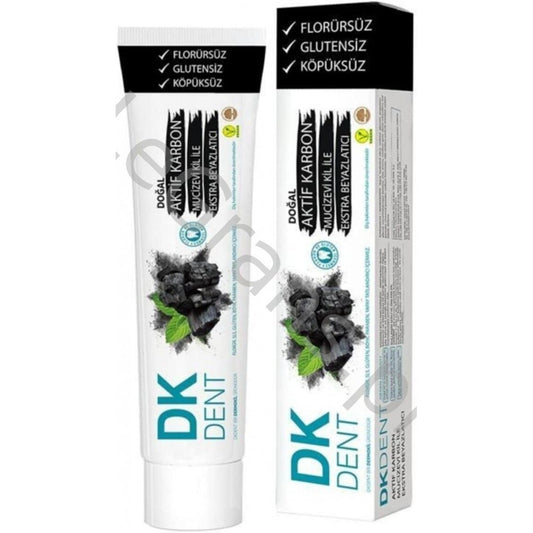 DK Dent – dantų pasta su aktyvia anglimi
