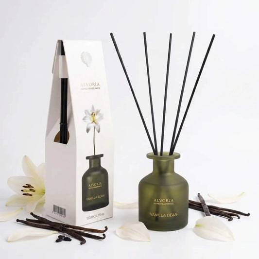 Namų kvapas su lazdelėmis ALVORIA Home fragrance ,,Vanilla Bean"