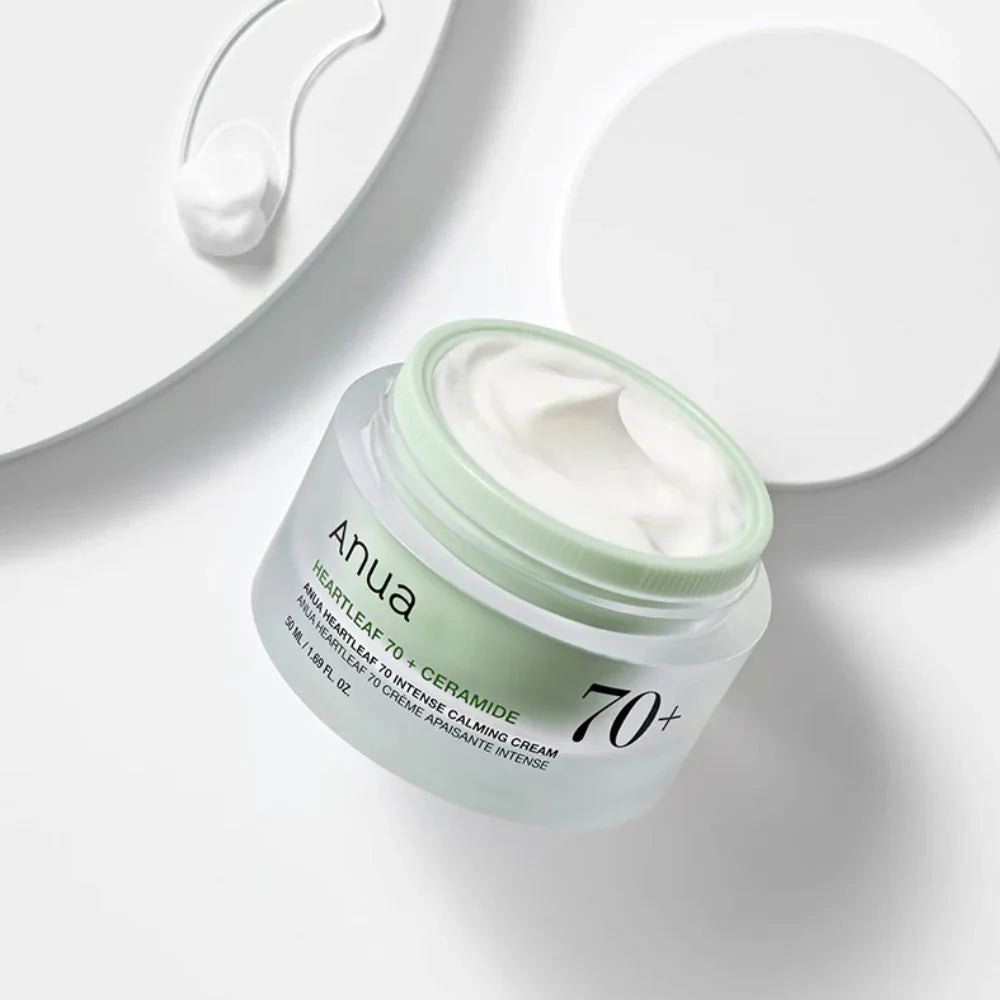 Anua Heartleaf 70 Intense Calming Cream - raminamasis veido kremas