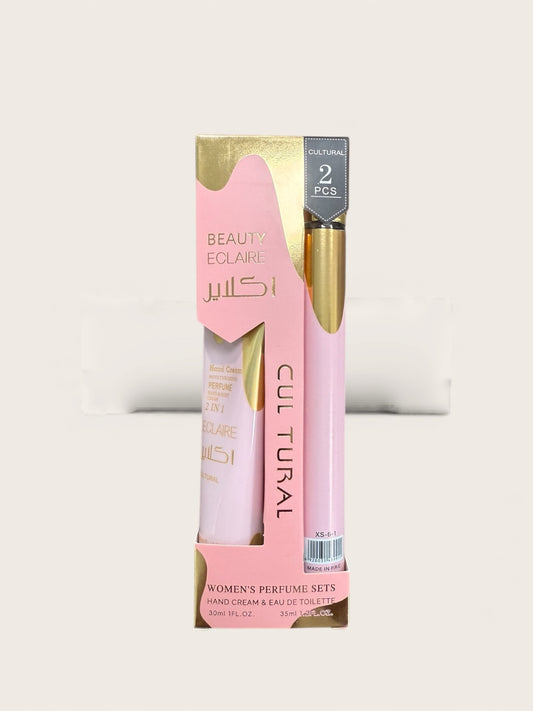 CULTURAL „Beauty Eclaire“ parfumuotas rinkinys – rankų kremas + EDT NR10