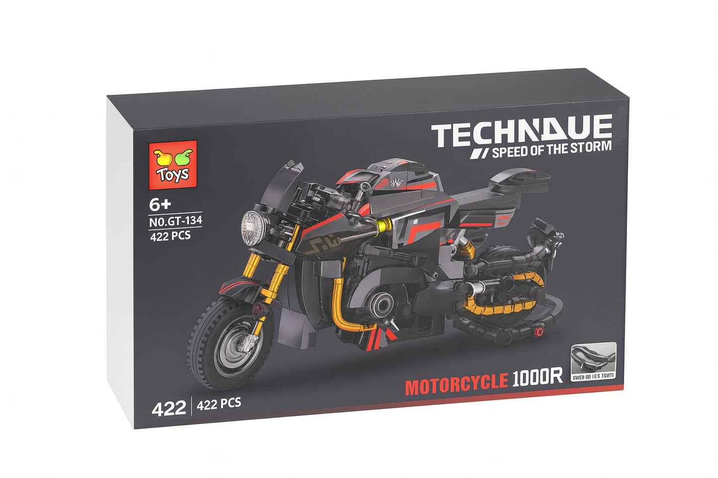 🏍️ TECHNIAUE – Speed of the Storm Motociklas konstruktorius