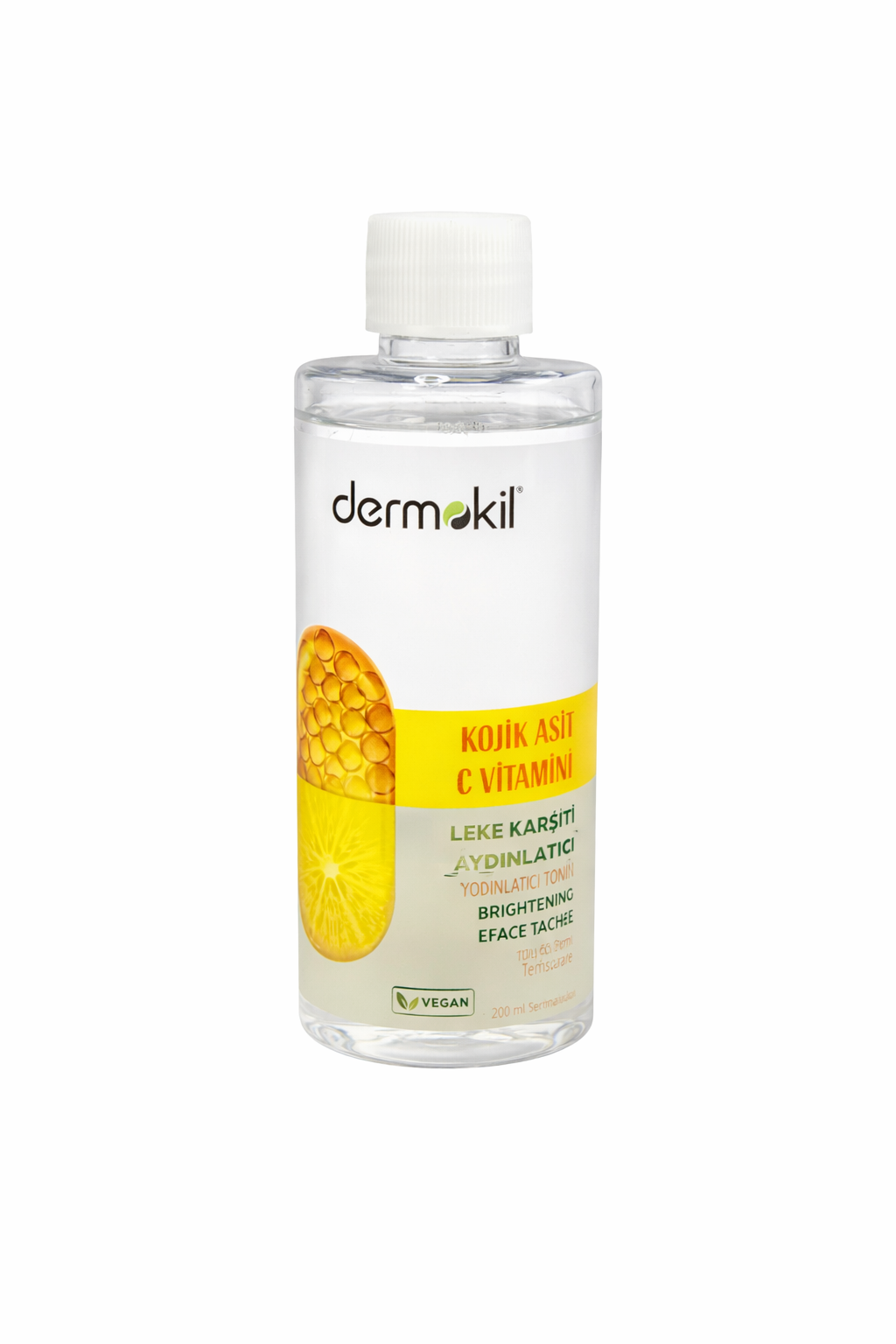 Dermokil Kojic Acid + Vitamin C – šviesinantis veido tonikas