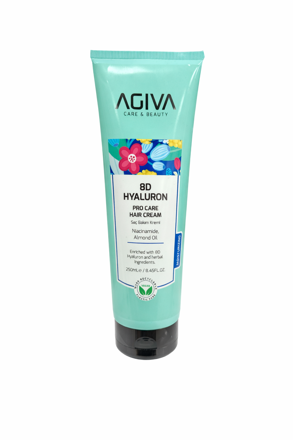 AGIVA 8D Hyaluron Pro Care – drėkinamasis plaukų kremas
