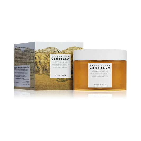 SKIN1004 Madagascar Centella Quick Calming Pad raminantys toniko padeliai, 70vnt