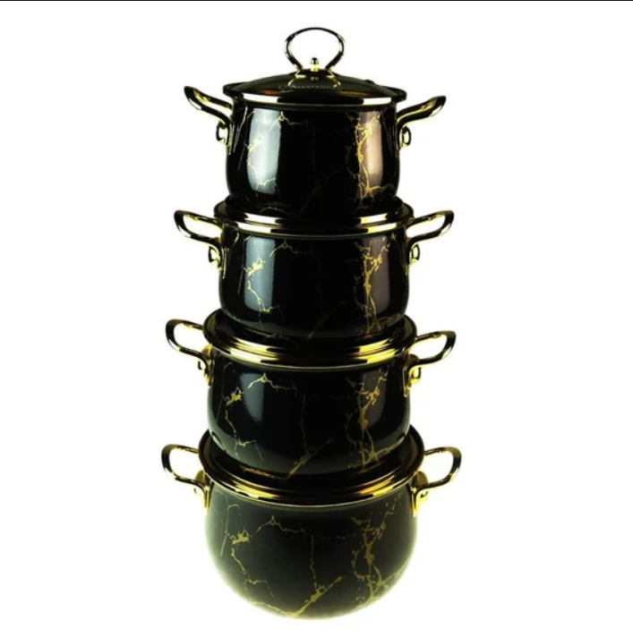 Edenberg puodų rinkinys – stilingi, daugiafunkciai emaliuoti puodai kiekvienai virtuvei (Copy)