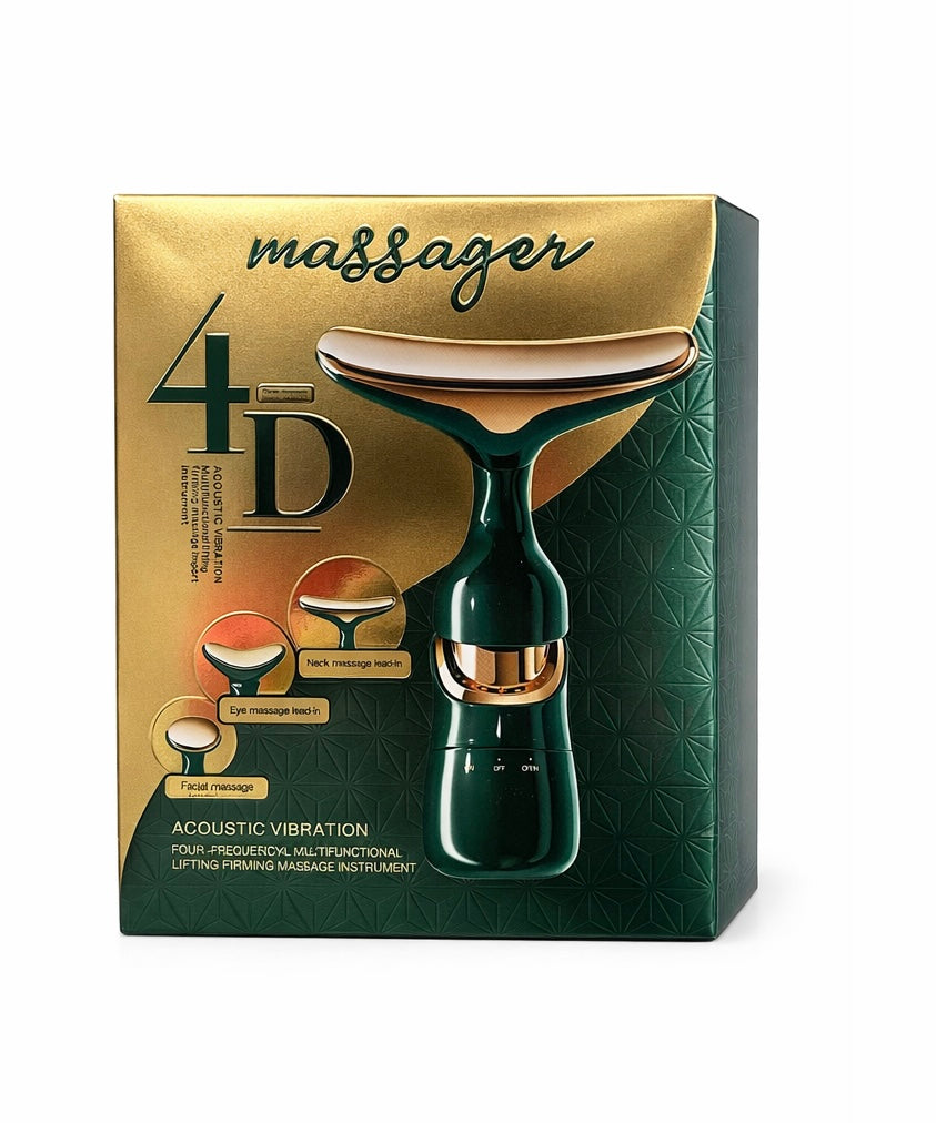 Veido ir kaklo masažuoklis su vibracija