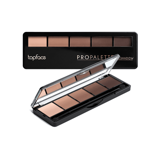 TOPFACE Pro Palette Eyeshadow akių šešėliai, 019