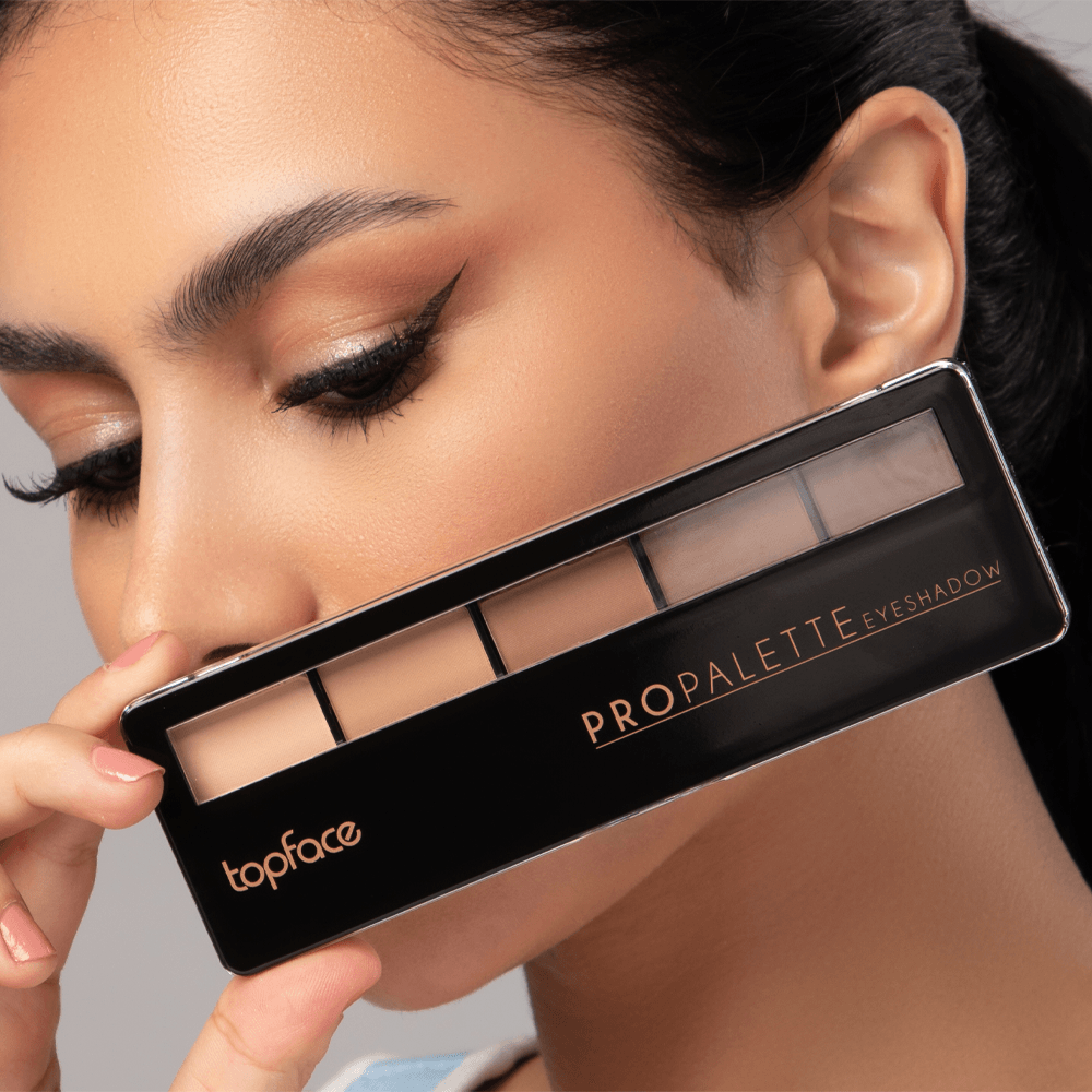 TOPFACE Pro Palette Eyeshadow akių šešėliai, 019