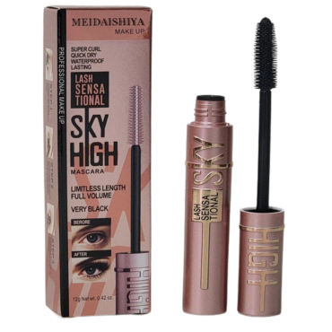 MEIDAISHIYA Make Up SKY HIGH Mascara - blakstienų tušas, juodas