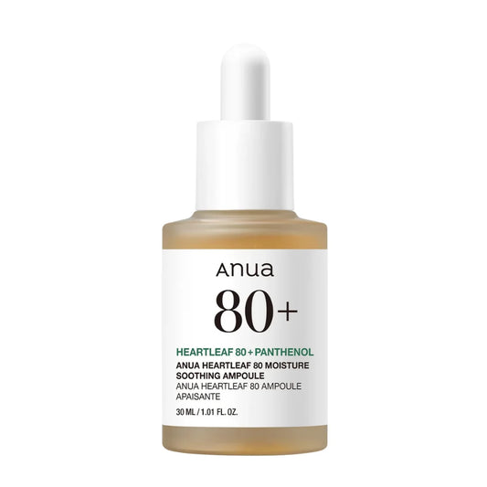Anua Heartleaf 80% Moisture Soothing Ampoule - raminamoji veido ampulė