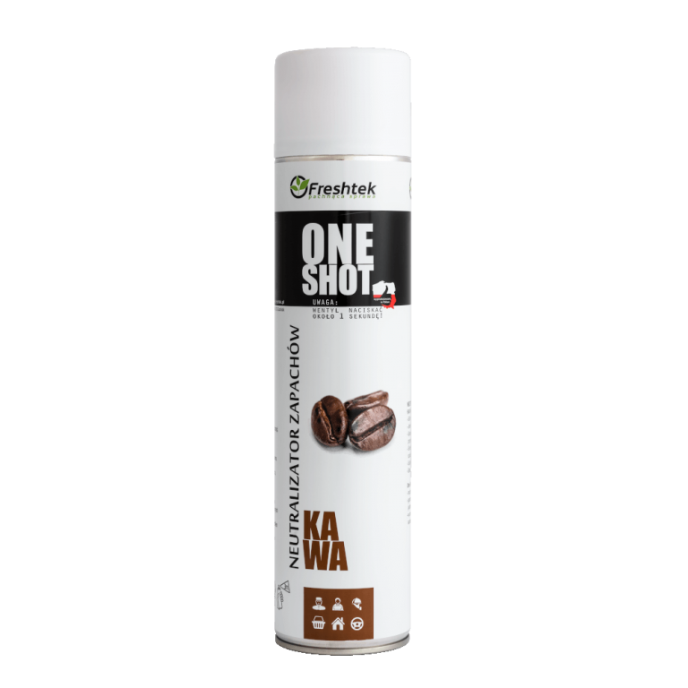FRESHTEK One Shot Kawa – kvapų neutralizatorius kavos kvapo
