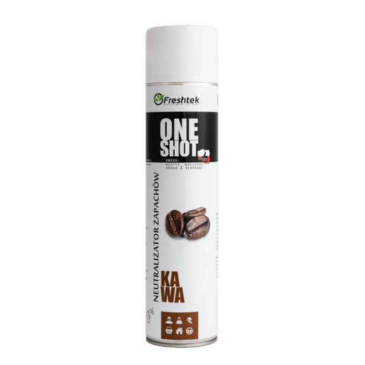 FRESHTEK One Shot Kawa – kvapų neutralizatorius kavos kvapo