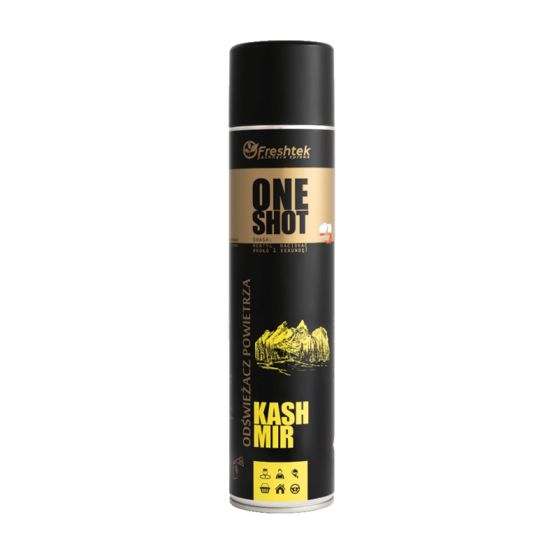 FRESHTEK One Shot Kashmir – kvapų neutralizatorius vyriško kvapo