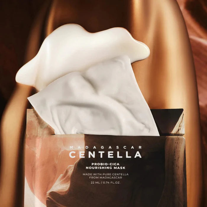 SKIN1004 Madagascar Centella Probio-Cica Nourishing Mask - maitinamoji lakštinė veido kaukė
