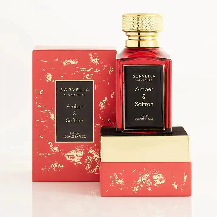 Sorvella Signature Gintaras ir šafranas – Unisex kvepalai 30ml.