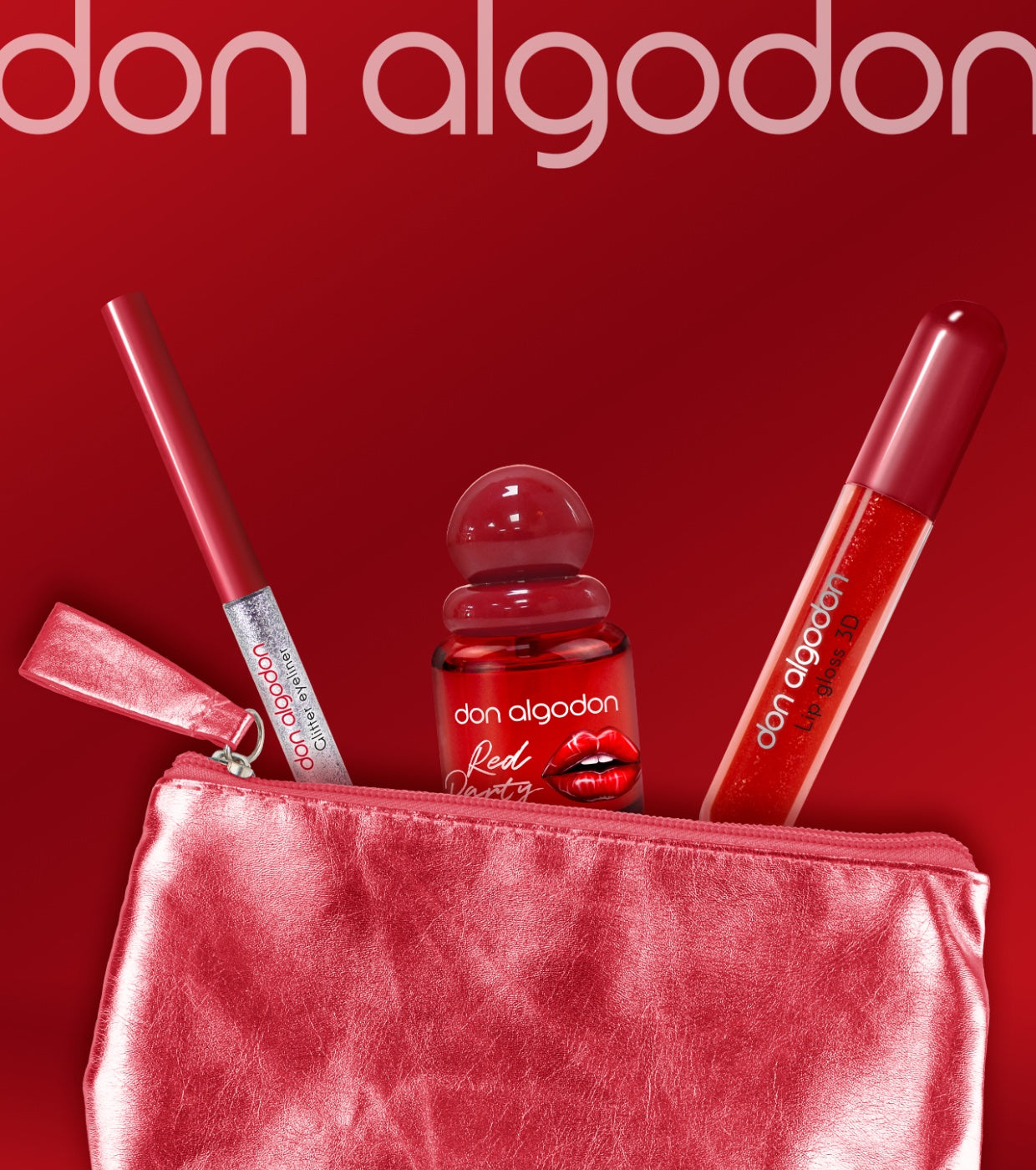 ❤️ Don Algodon – „Red Party“ dovanų rinkinys