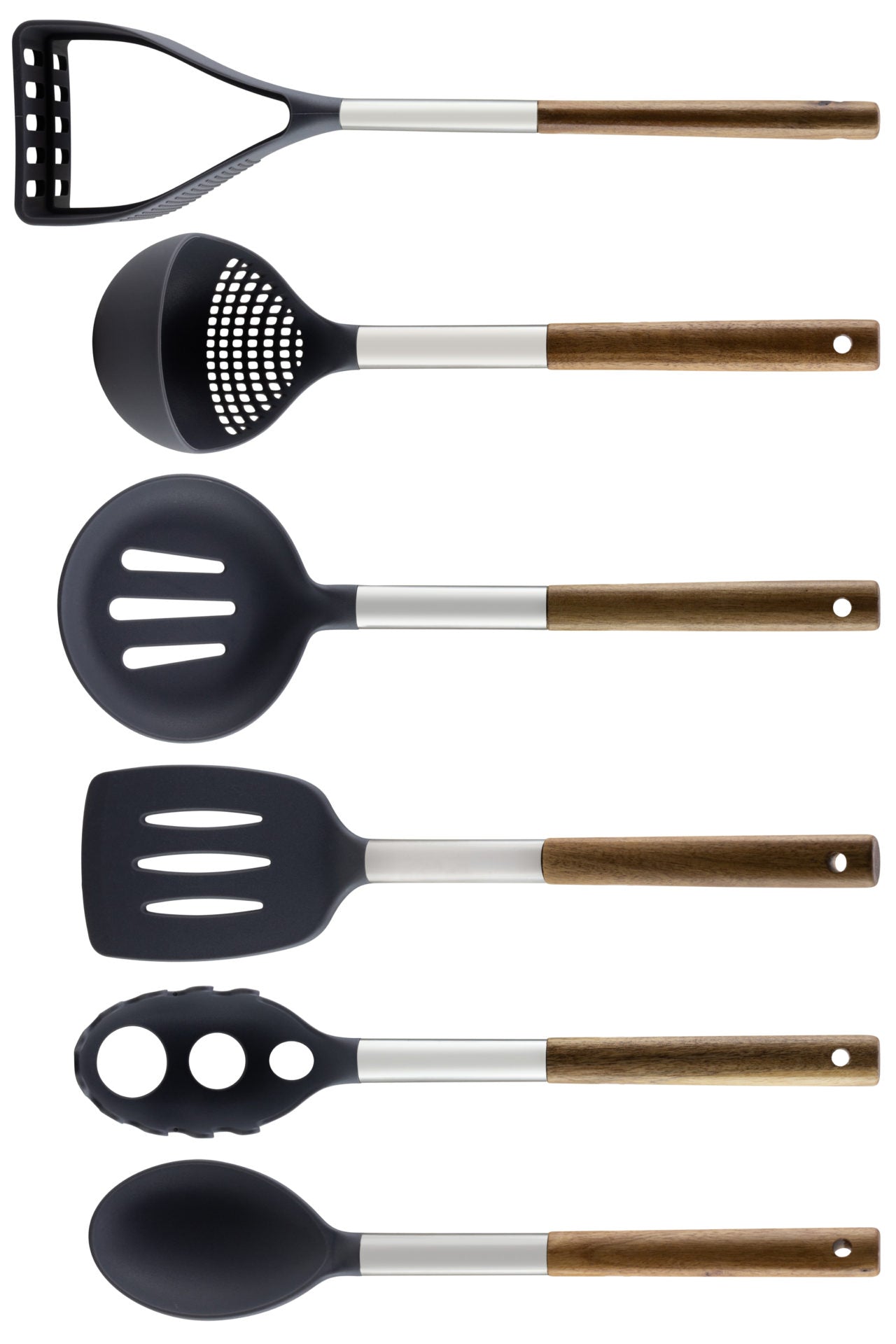 Edenberg 7 dalių virtuvinių įrankių rinkinys su stovu