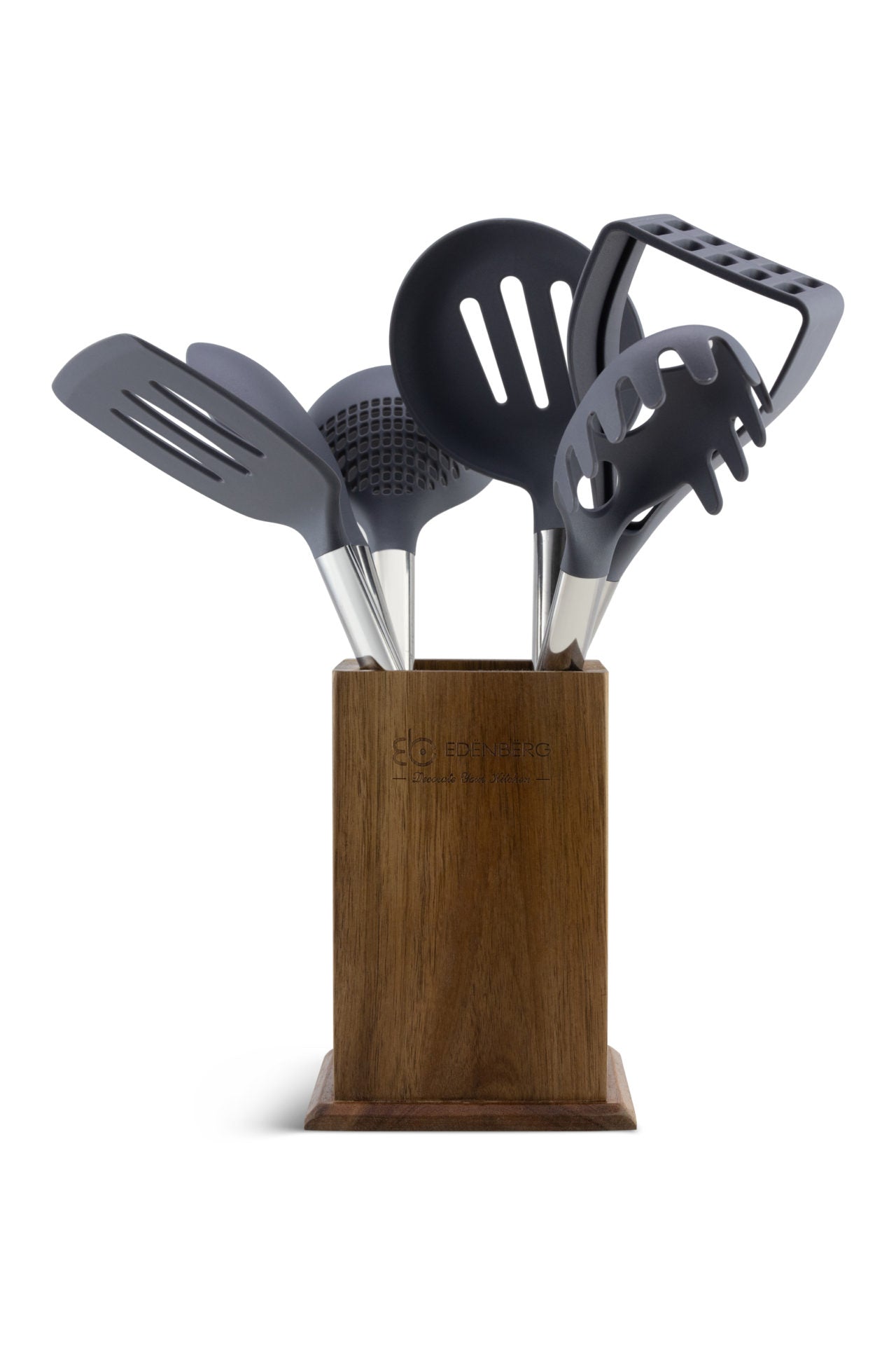 Edenberg 7 dalių virtuvinių įrankių rinkinys su stovu