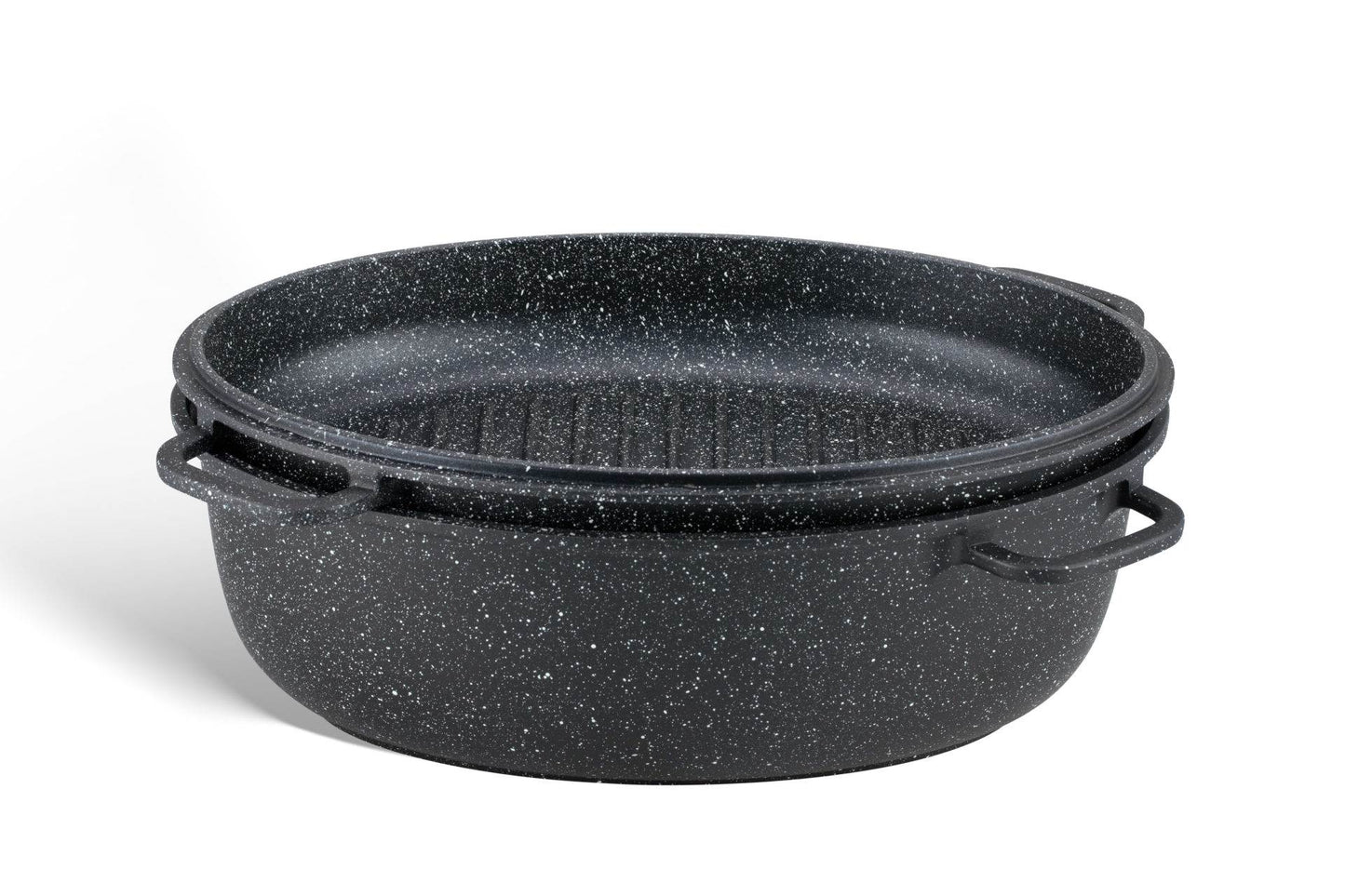 Edenberg gili ovali keptuvė / brytfanna su marmurine danga – 38 cm