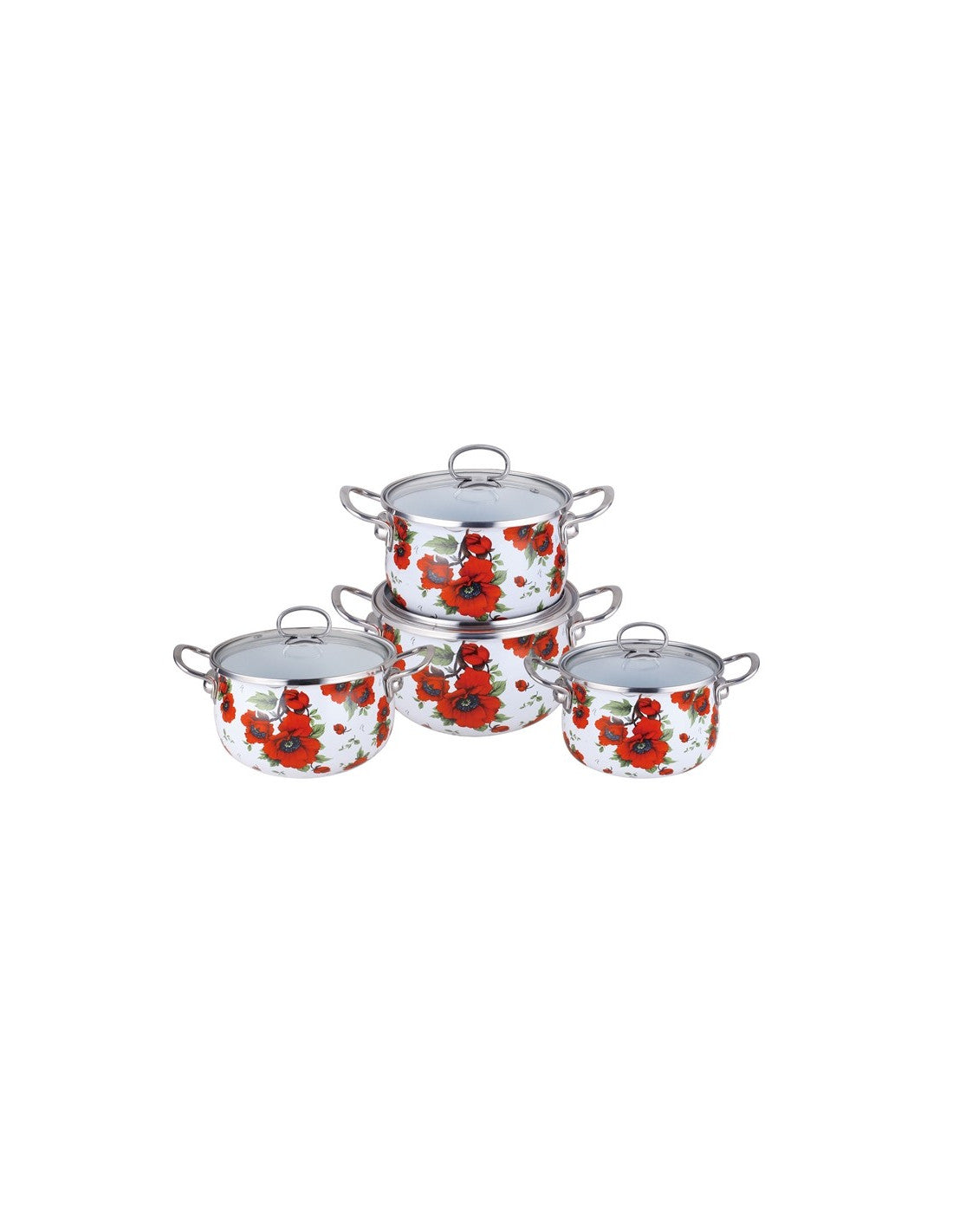 Edenberg puodų rinkinys – stilingi, daugiafunkciai emaliuoti puodai kiekvienai virtuvei