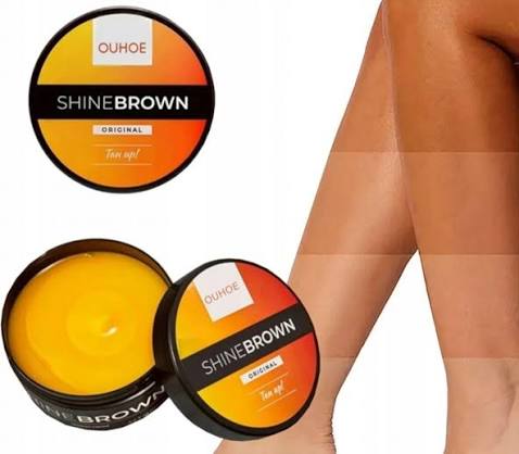 OUHOE Shine Brown Original Tan Up – įdegį skatinanti priemonė