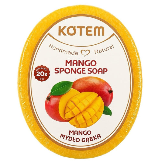 KOTEM kempinė su mangų muilu, 125 g