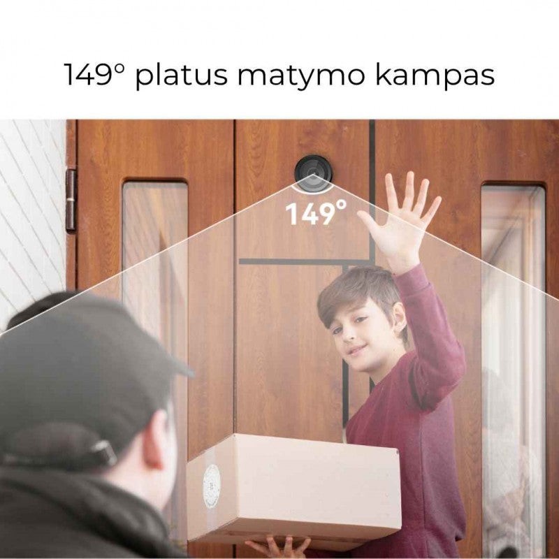 Išmani durų akutė su monitoriumi IMOU